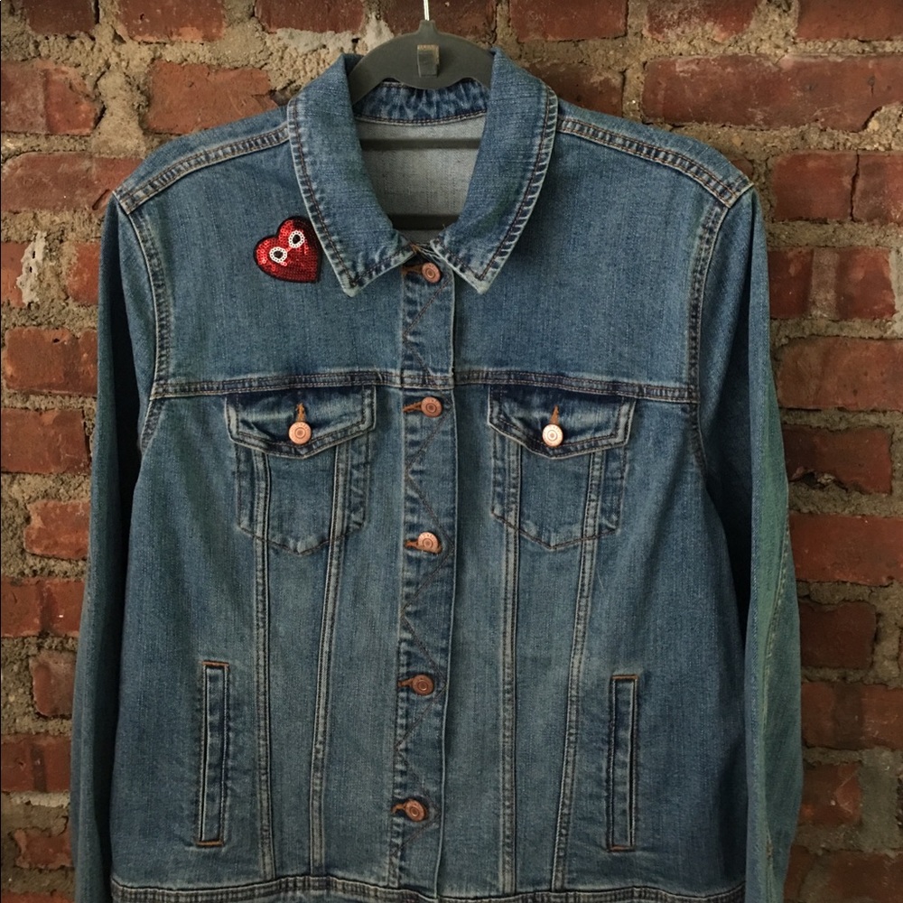 One of a kind jean jacket